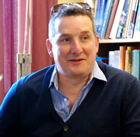 Ian Davies är musikdirektör för The Royal Marines band som gästar Eksjö i augusti. 