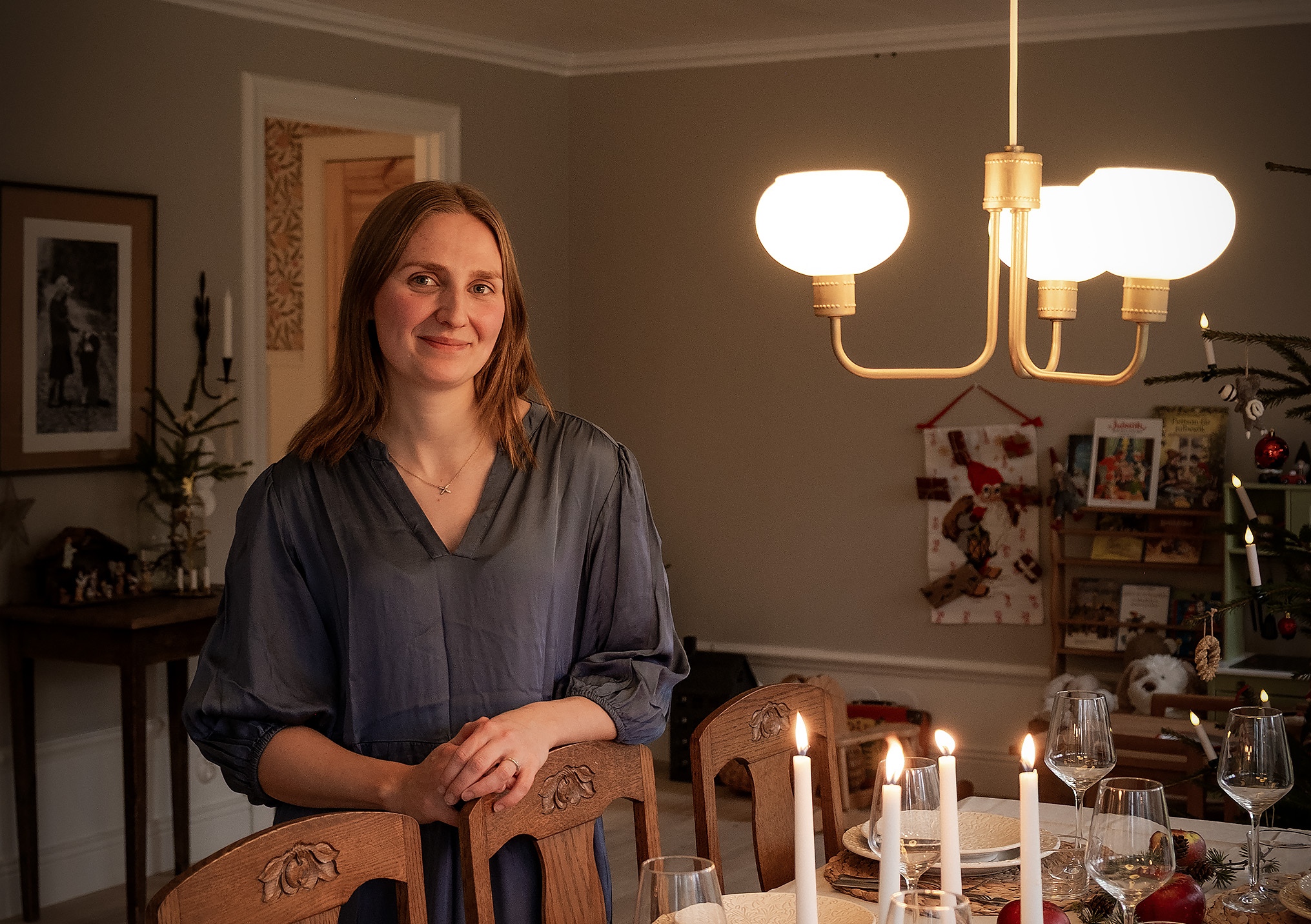 Julförberedelser i Duvedal