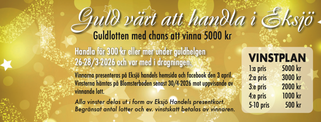 Guldlotten i Eksjö